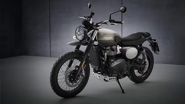 Triumph Street Scrambler Left Front Three Quarter Triumph Street Scrambler Left Front Three Quarter