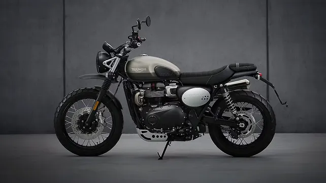 Triumph Street Scrambler Left Side View Triumph Street Scrambler Left Side View