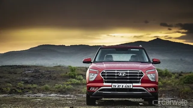 Hyundai Creta вид спереди Передний план