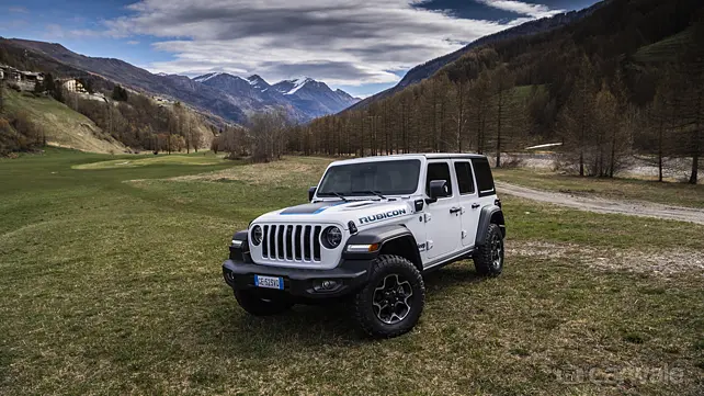European-spec Jeep Wrangler 4xe hybrid revealed - CarWale European-spec Jeep Wrangler 4xe hybrid revealed - CarWale