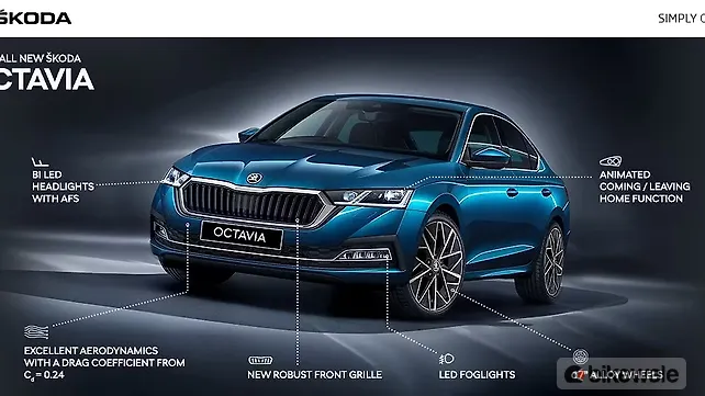 Skoda New Octavia Left Front Three Quarter Skoda New Octavia Left Front Three Quarter