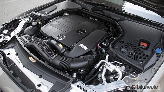Mercedes-Benz E-Class Engine Shot