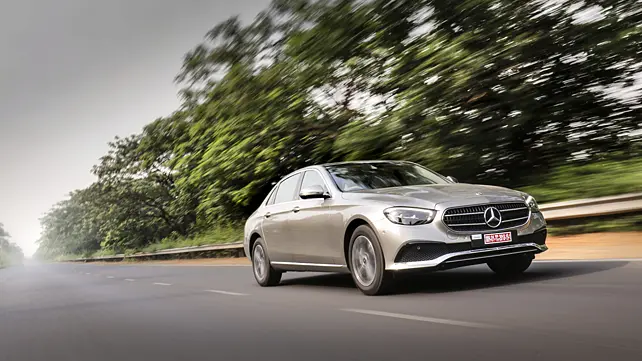 Mercedes-Benz E-Class Right Front Three Quarter Mercedes-Benz E-Class Right Front Three Quarter