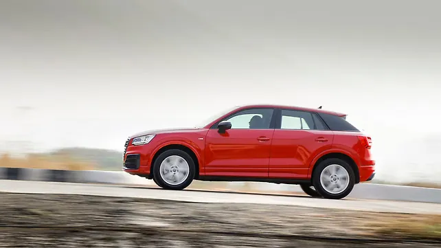 Audi Q2 Left Side View Audi Q2 Left Side View