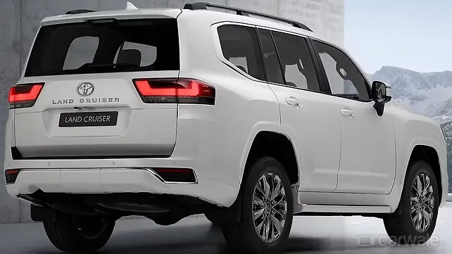 Toyota Land Cruiser Левая Задняя Три Четверти Toyota Land Cruiser Левая Задняя Три Четверти