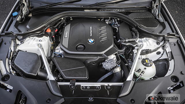 BMW 5 Series Facelift Engine Start Button
