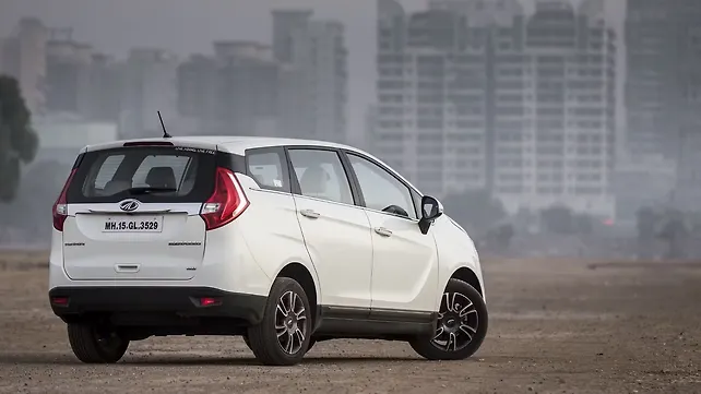 Mahindra Marazzo Right Rear Three Quarter Mahindra Marazzo Right Rear Three Quarter