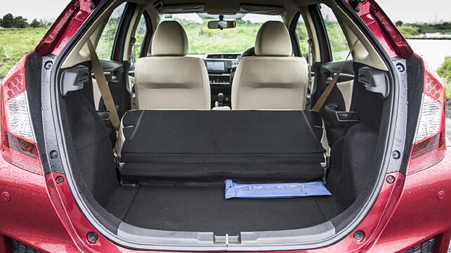 Honda Jazz Bootspace Rear Seat Folded