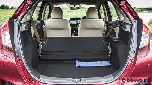 Honda Jazz Bootspace Rear Seat Folded