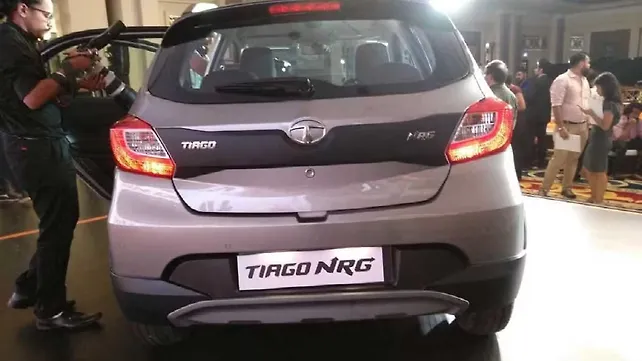 Tata Tiago Rear View Tata Tiago Rear View