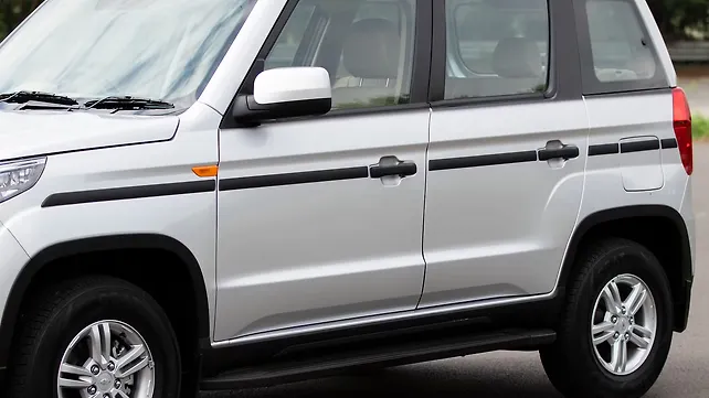 Mahindra Bolero Neo Left Side View Mahindra Bolero Neo Left Side View
