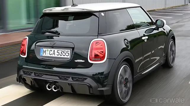 MINI Cooper Three quarters rear left MINI Cooper Three quarters rear left