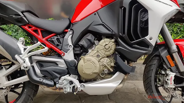 Ducati Multistrada V4 Engine From Right Ducati Multistrada V4 Engine From Right