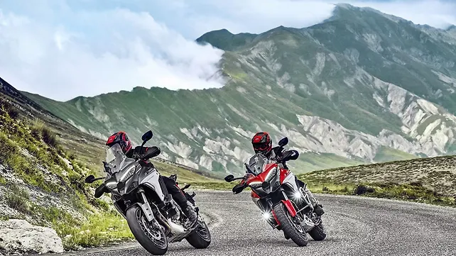 Ducati Multistrada V4 Left Front Three Quarter Ducati Multistrada V4 Left Front Three Quarter