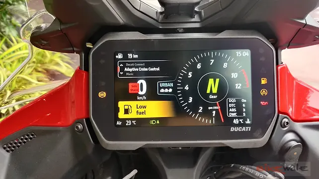 Ducati Multistrada V4 TFT / Instrument Cluster