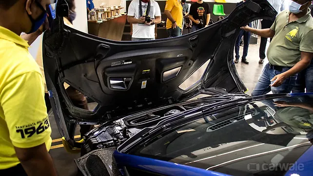 Lamborghini Huracan STO Bonnet / Hood Released Lamborghini Huracan STO Bonnet / Hood Released