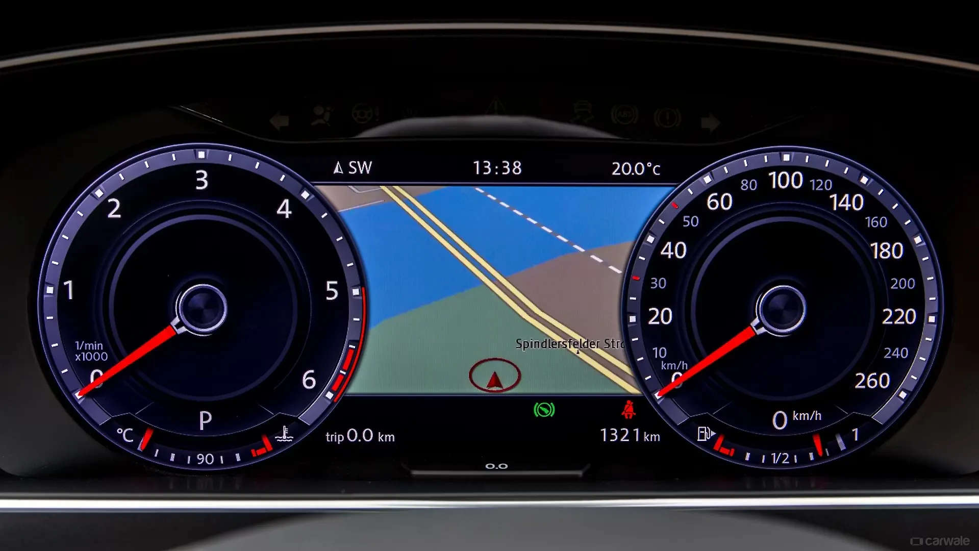 Tiguan Instrument Panel Image, Tiguan Photos in India CarWale