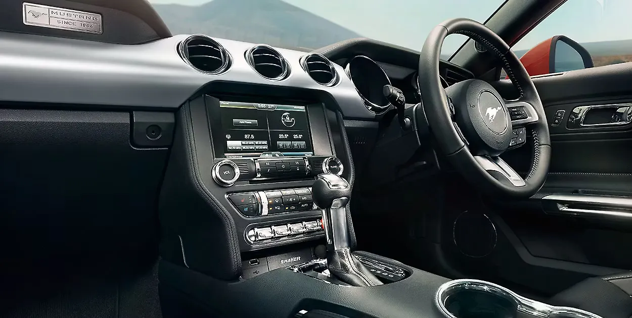 Mustang Dashboard Image, Mustang Photos in India CarWale