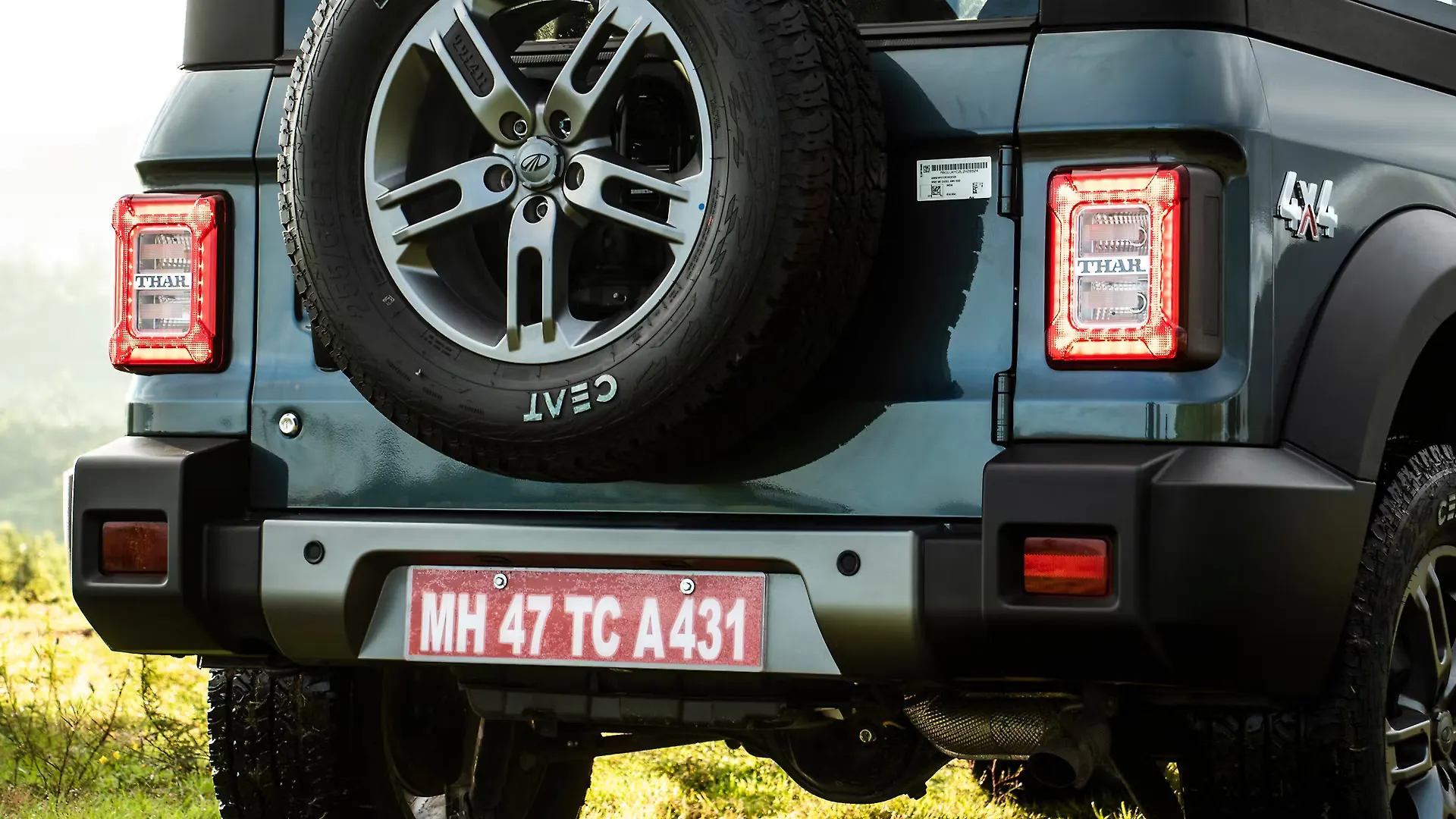 Thar Rear Bumper Image, Thar Photos in India CarWale