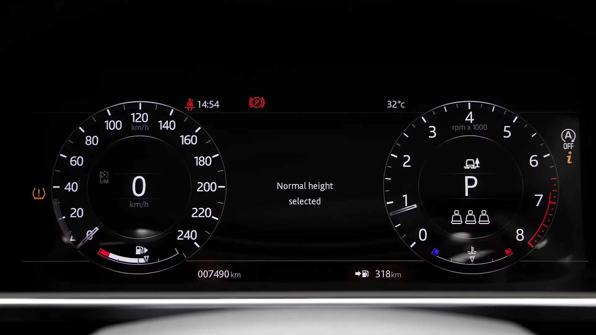 Range Rover Sport Instrument Cluster Image, Range Rover Sport Photos in