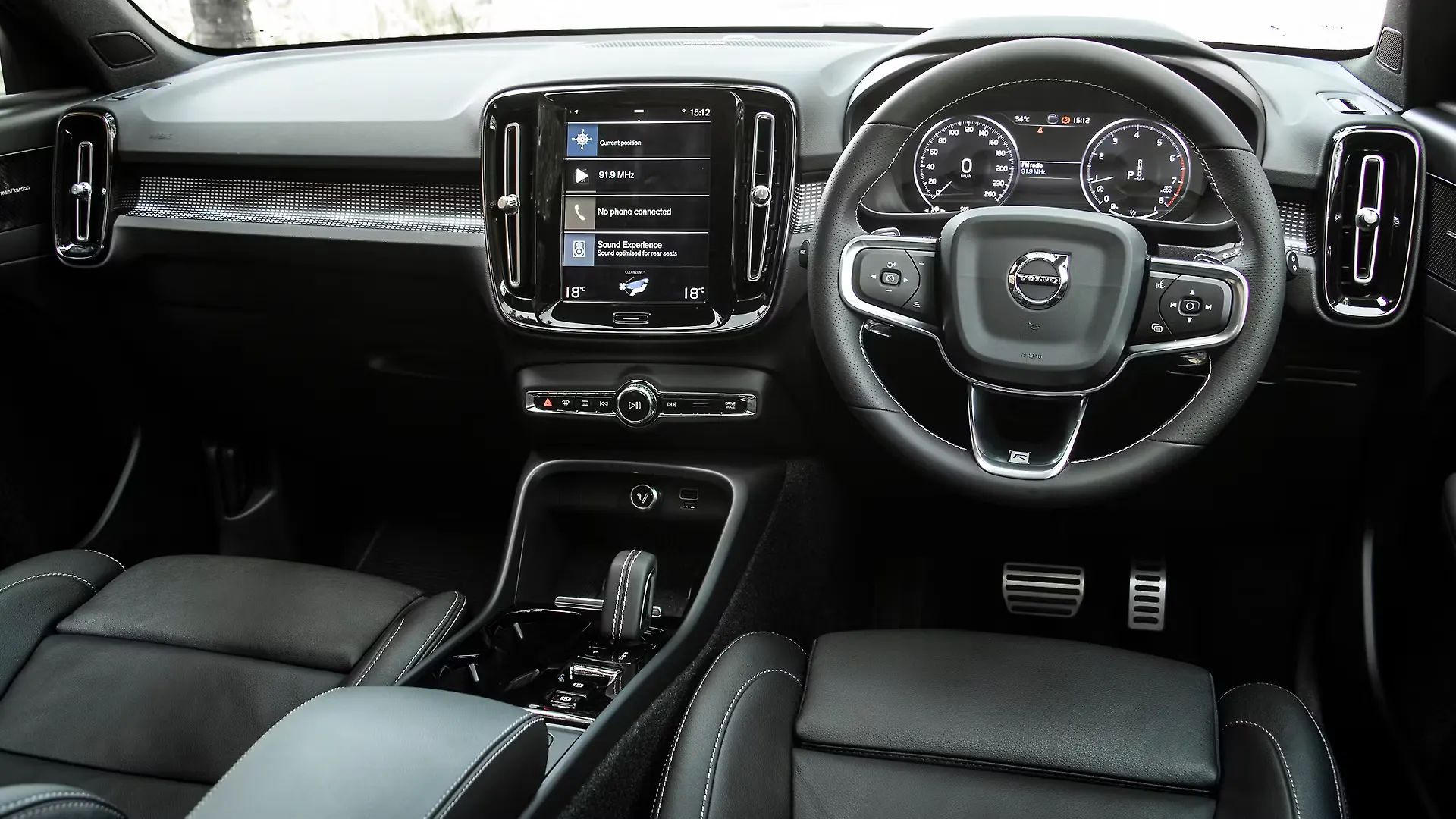 Volvo Xc40 Interior India XC40 Dashboard Image, XC40 Photos in India - CarWale
