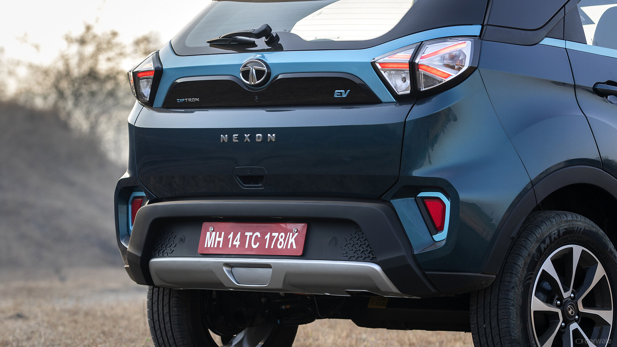 Nexon EV Rear View Image, Nexon EV Photos in India CarWale