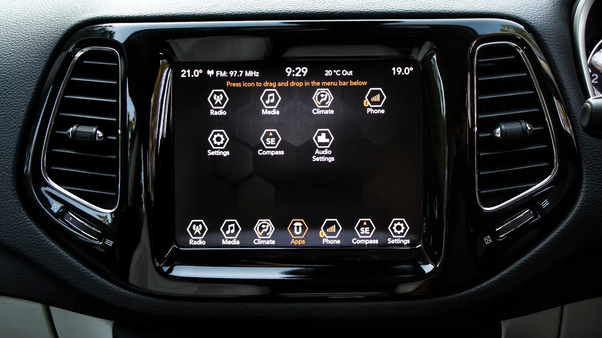 Compass Instrument Panel Image, Compass Photos in India CarWale