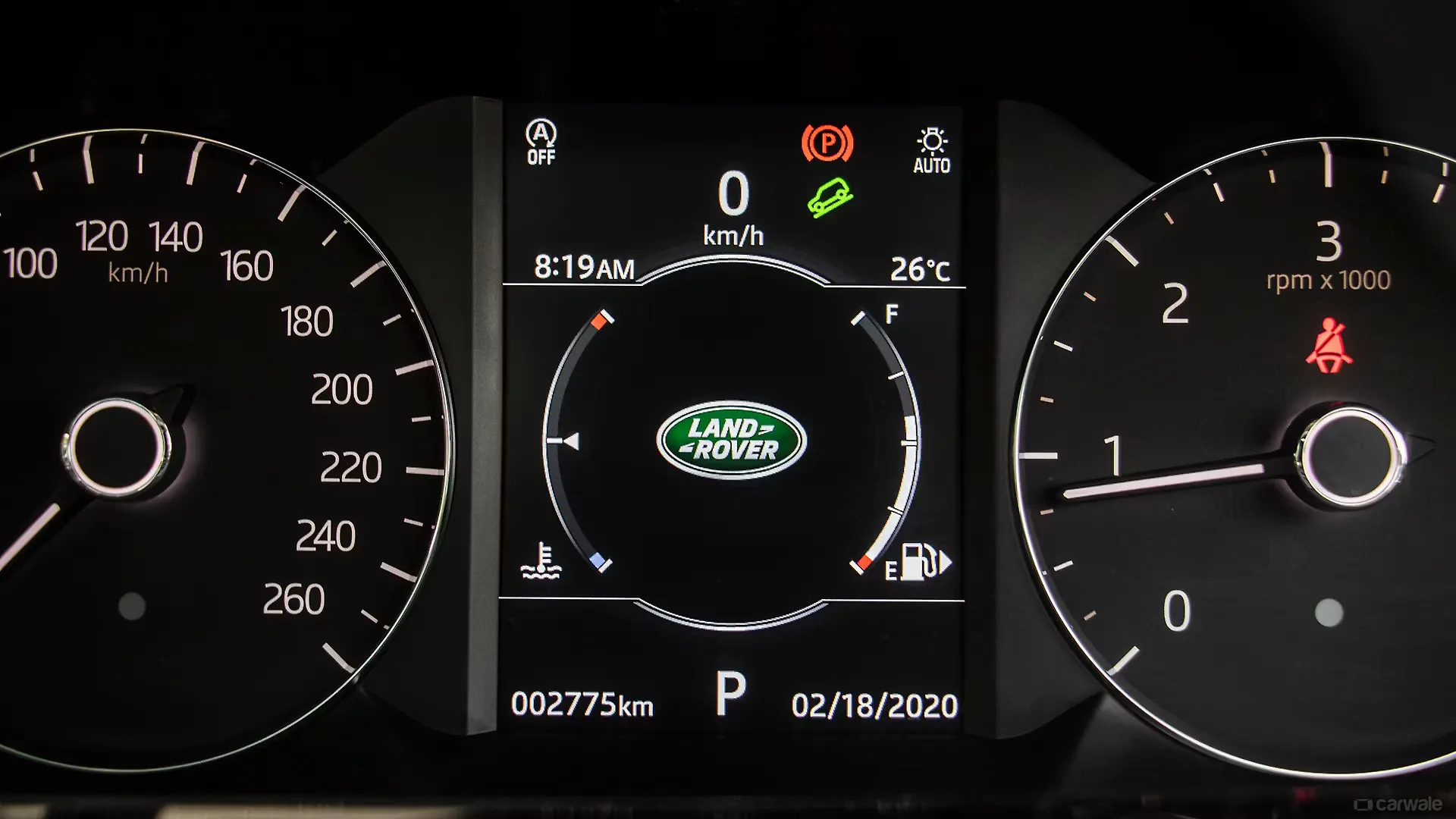 Range Rover Evoque Instrument Panel Image, Range Rover Evoque Photos in