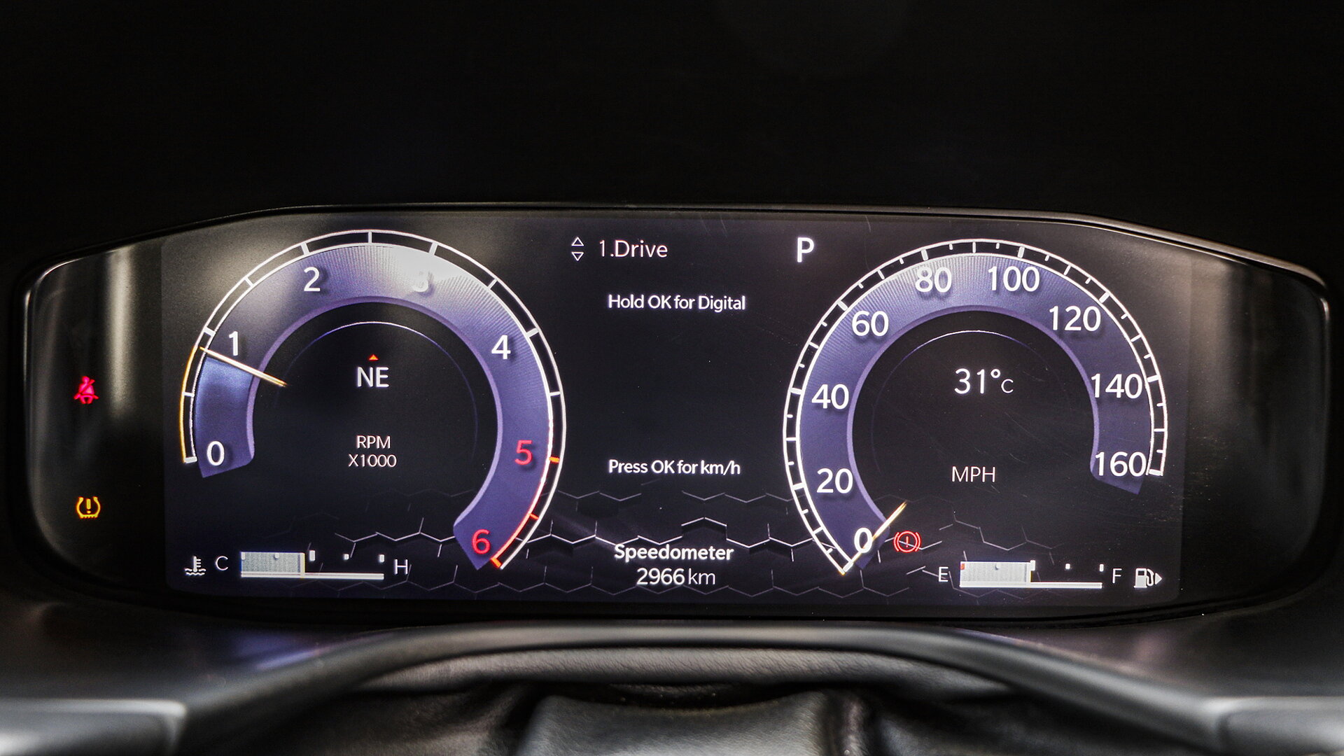 Compass Instrument Cluster Image, Compass Photos in India CarWale