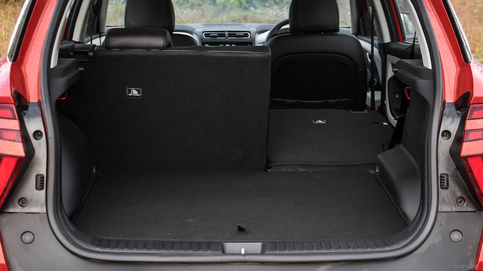 Creta Bootspace Rear Split Seat Folded Image, Creta Photos in India ...
