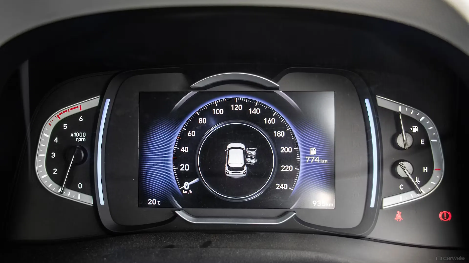 Creta Instrument Cluster Image, Creta Photos in India CarWale