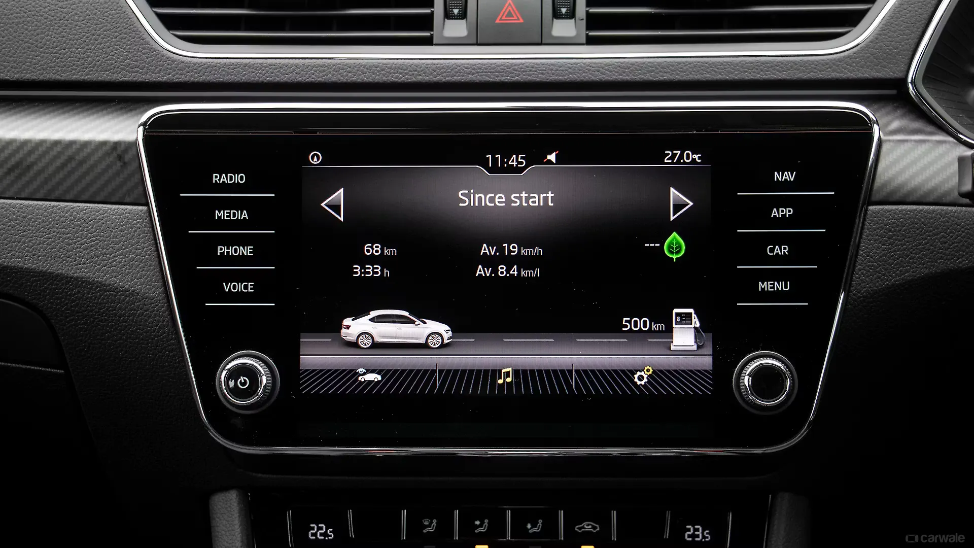 Система infotainment skoda