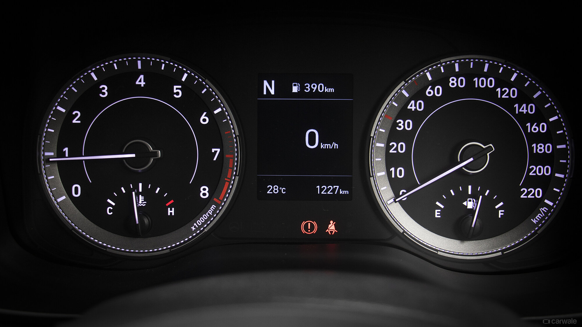 Venue Instrument Cluster Image, Venue Photos In India - Carwale