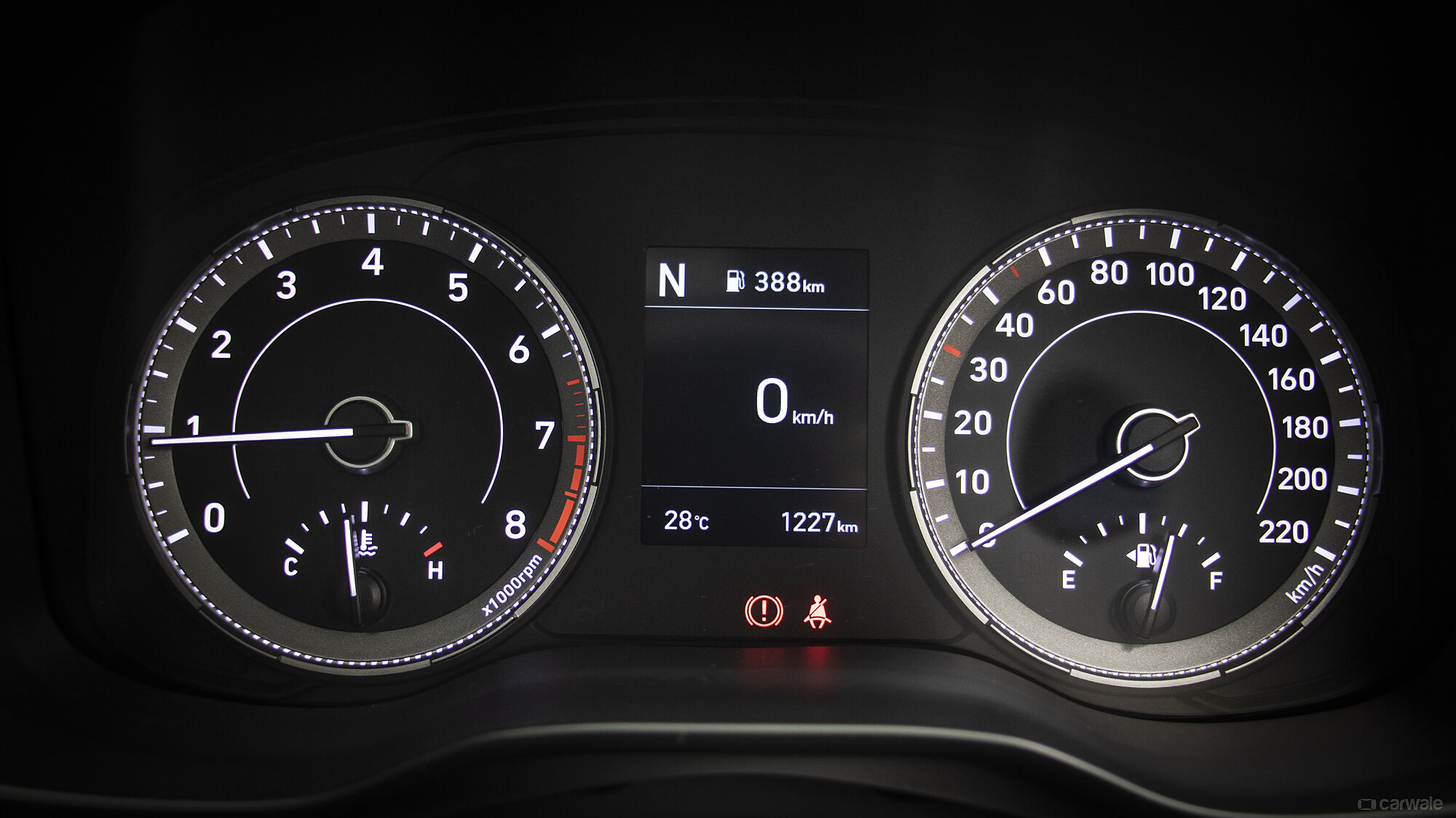 Venue Instrument Cluster Image, Venue Photos in India - CarWale