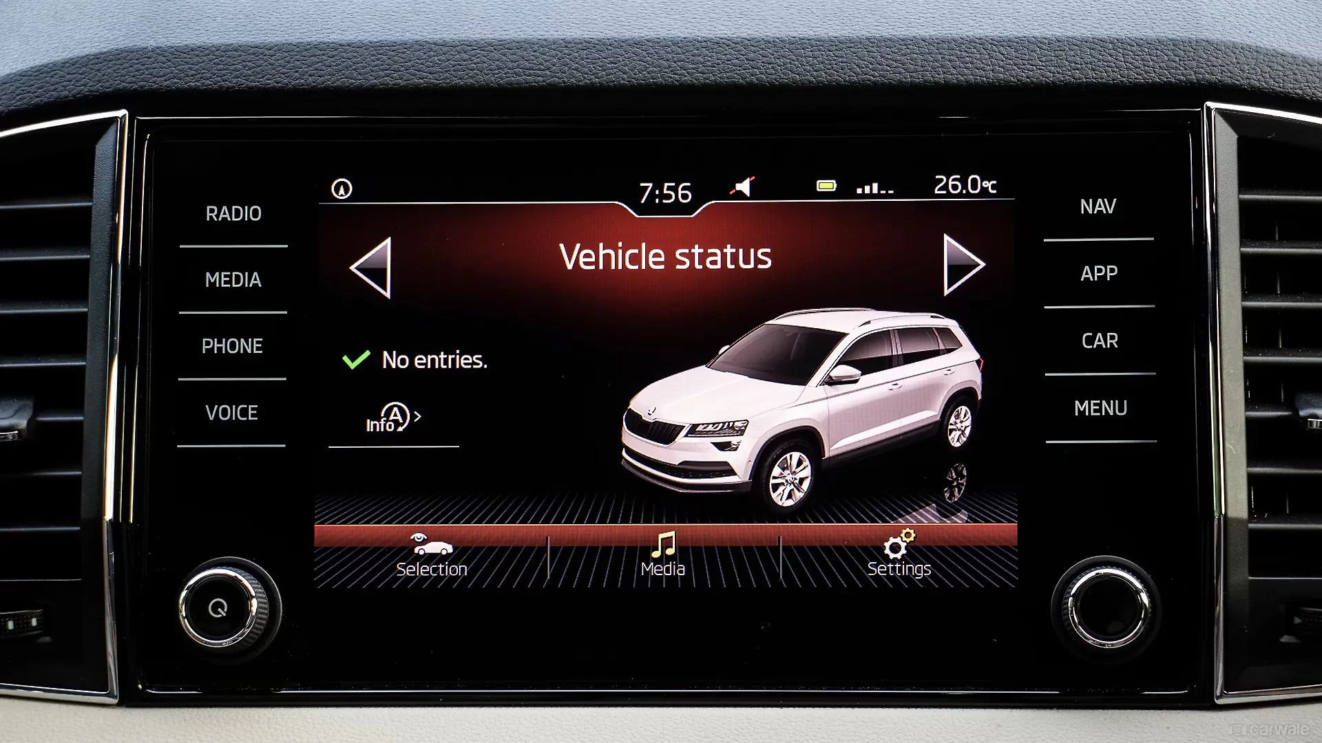Система infotainment skoda