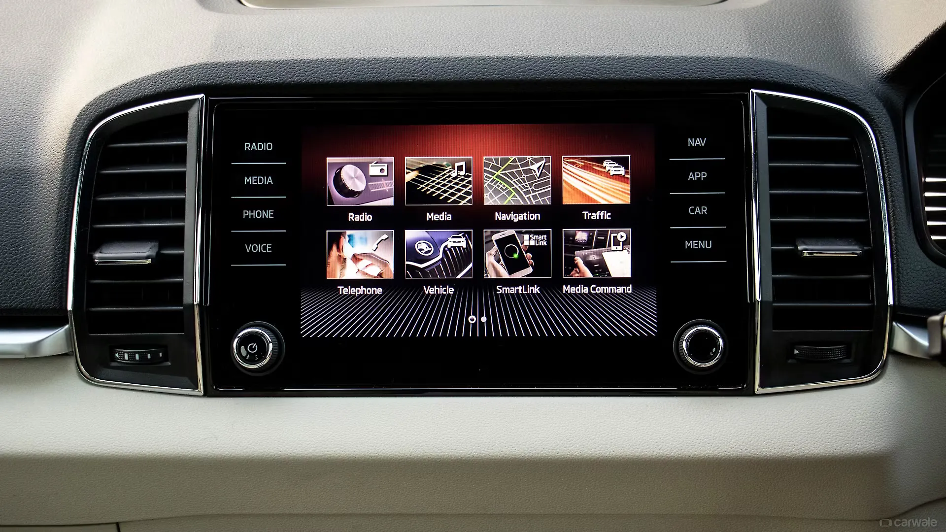 Система infotainment skoda