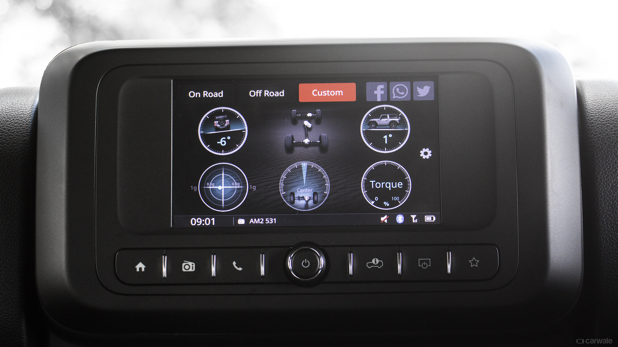 Thar Infotainment System Image, Thar Photos in India - CarWale