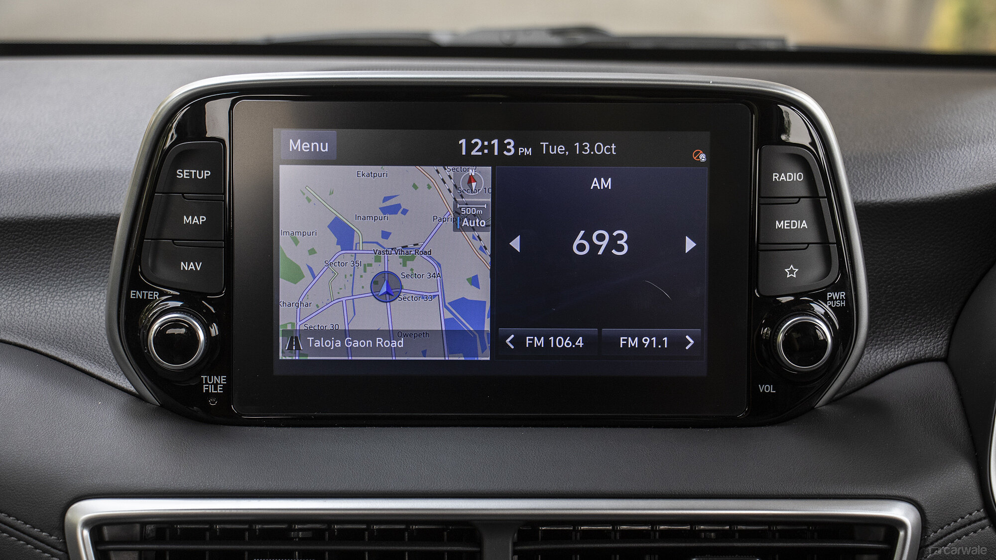 Tucson Infotainment System Image, Tucson Photos in India CarWale