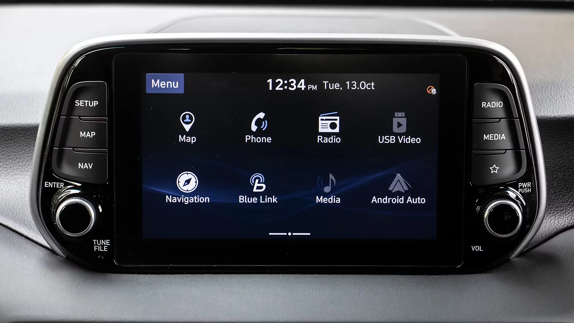 Tucson Infotainment System Image, Tucson Photos in India CarWale