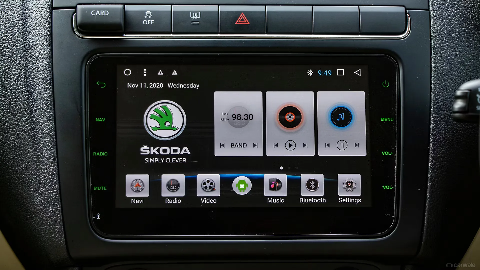 Система infotainment skoda