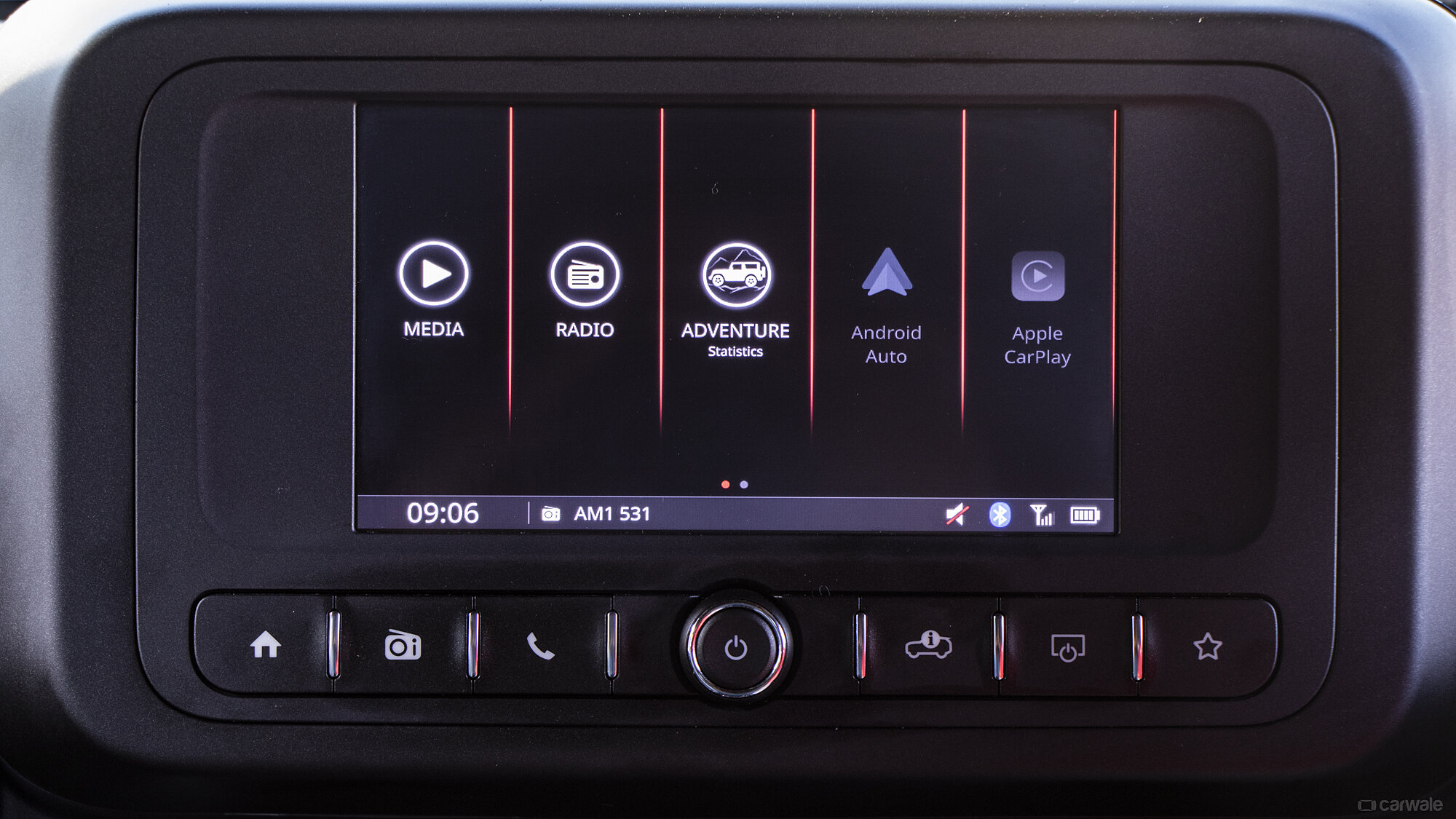 Thar Infotainment System Image, Thar Photos in India - CarWale