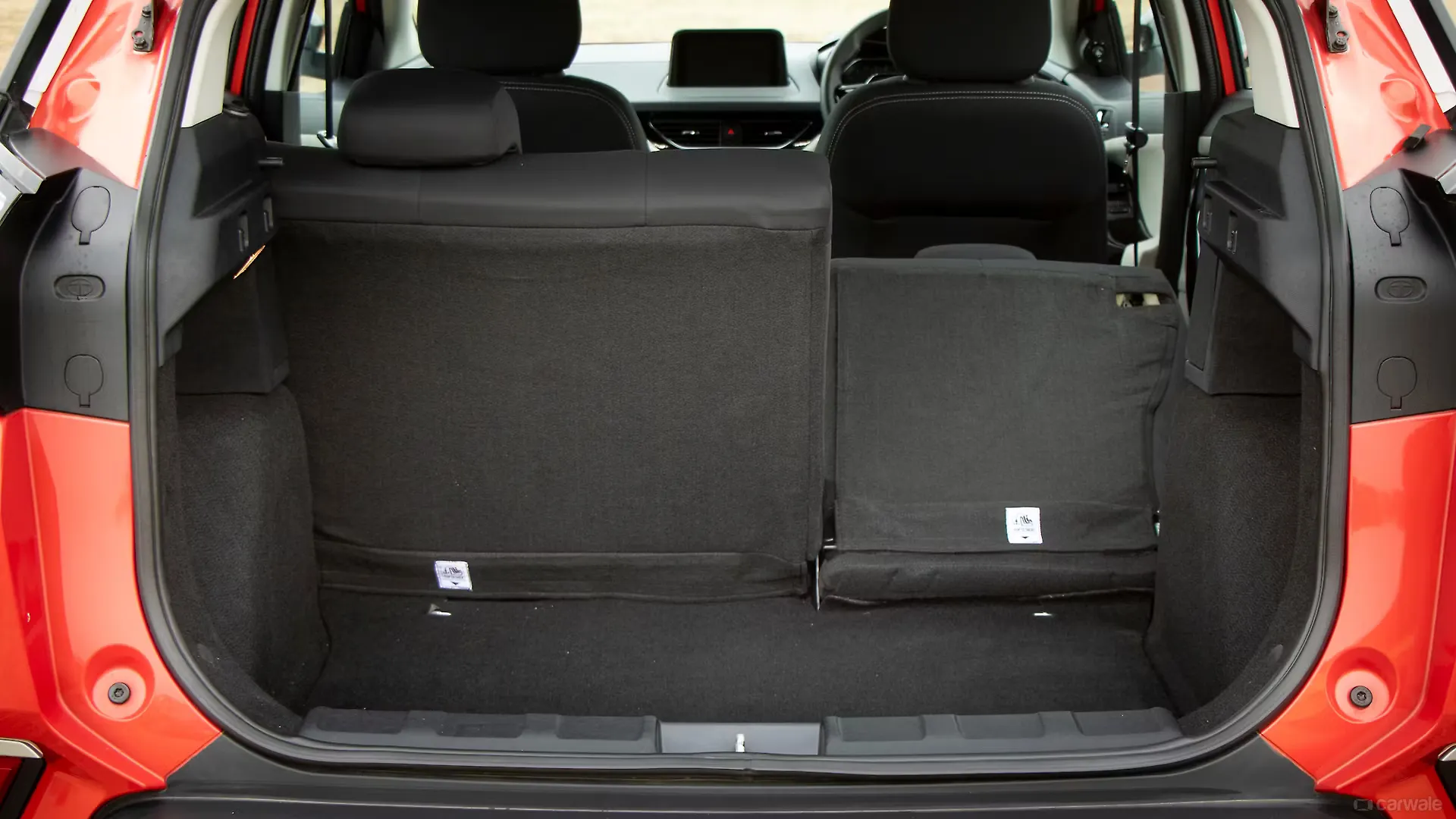 Nexon Bootspace Rear Seat Folded Image, Nexon Photos in India CarWale
