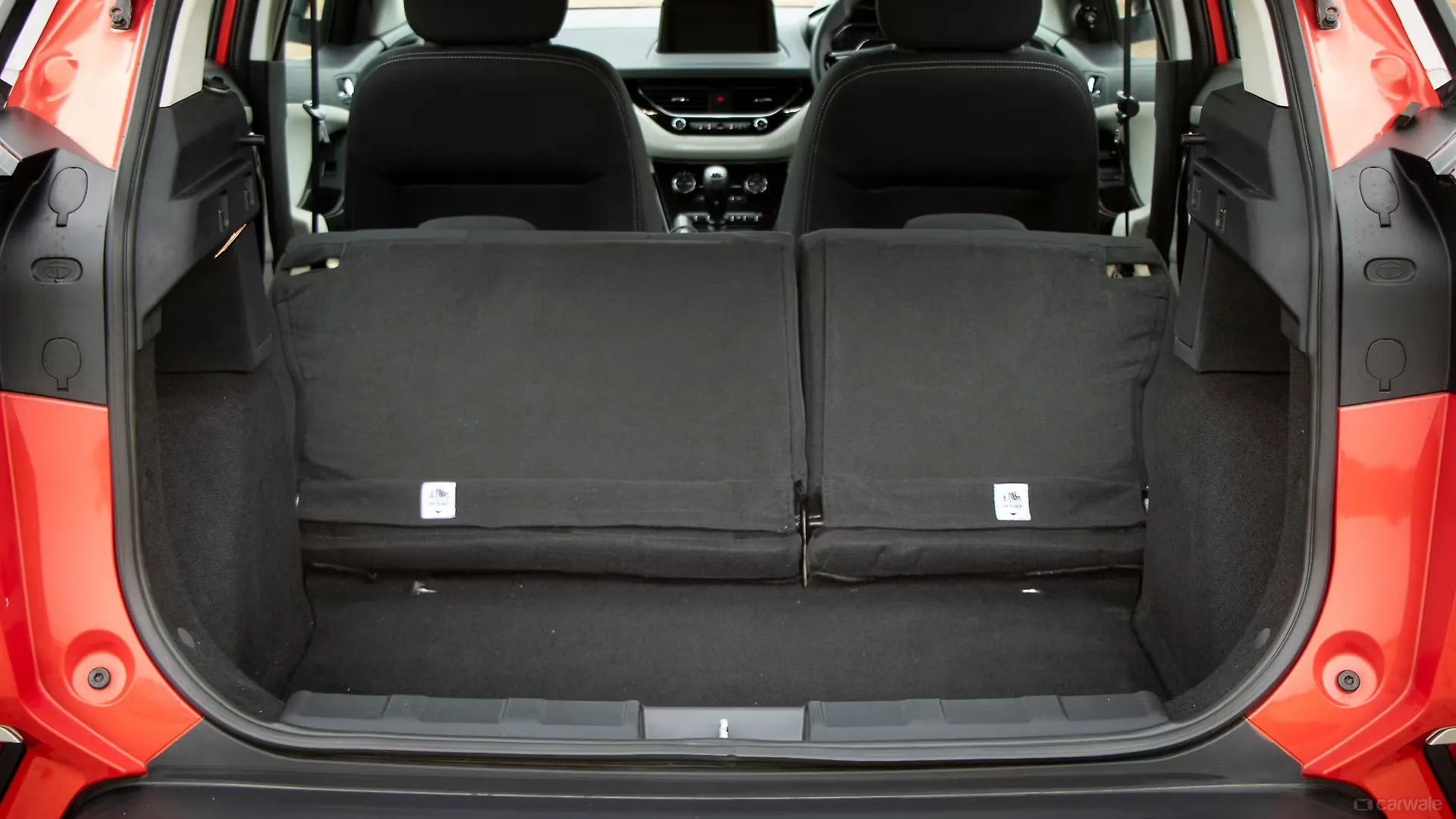 Nexon Bootspace Rear Seat Folded Image, Nexon Photos in India CarWale