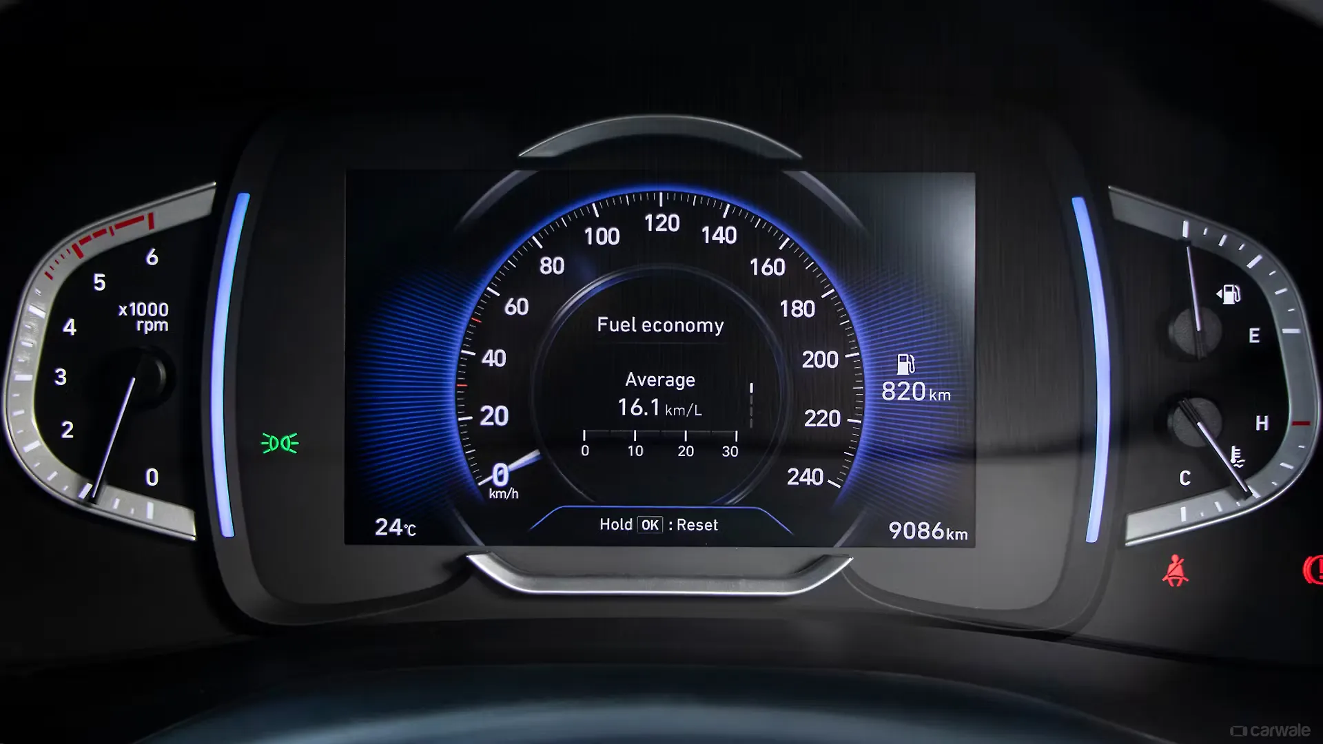 Creta Instrument Cluster Image, Creta Photos in India CarWale