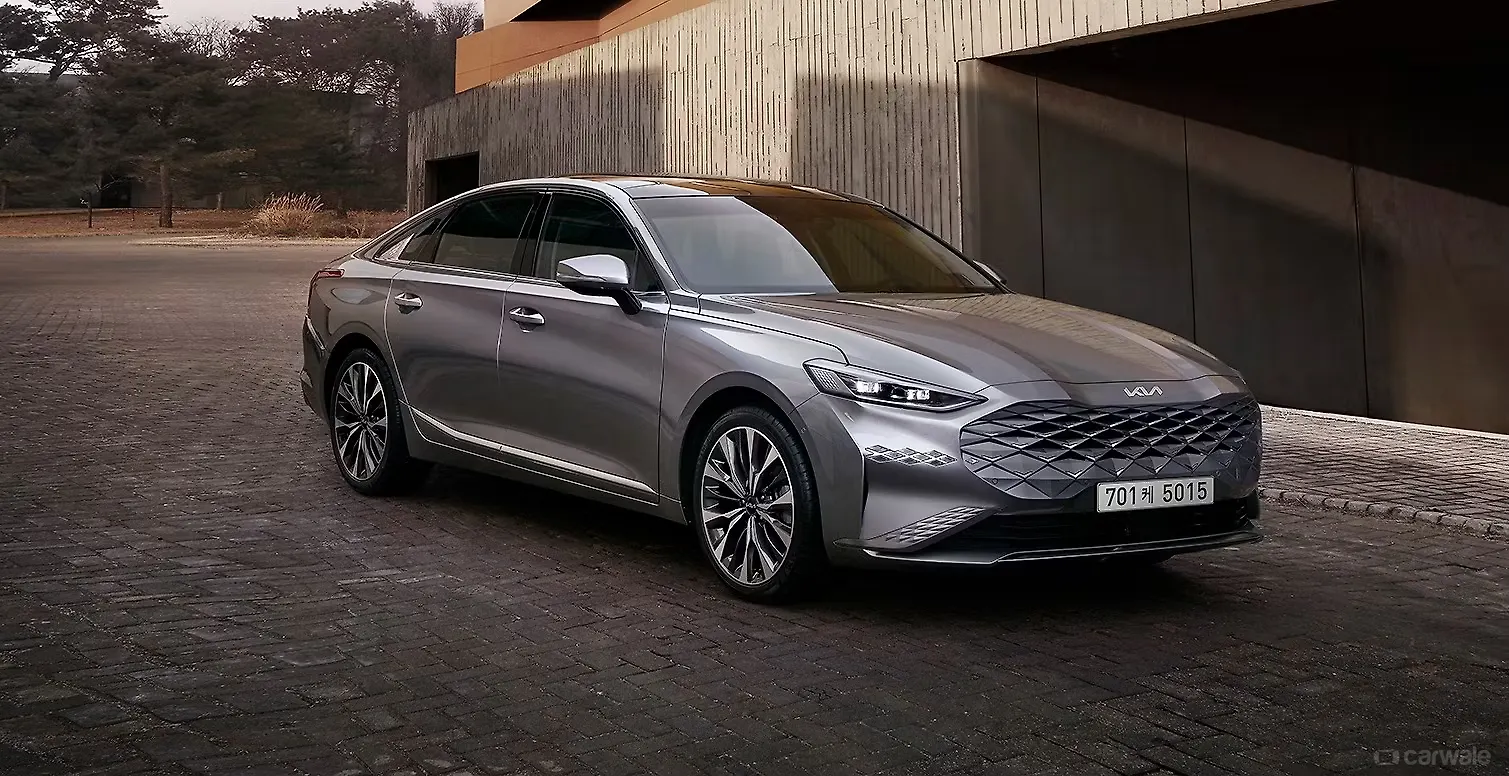 Kia K8 Breaks Cover As Flagship Sedan Reiterates Brand Identity Carwale