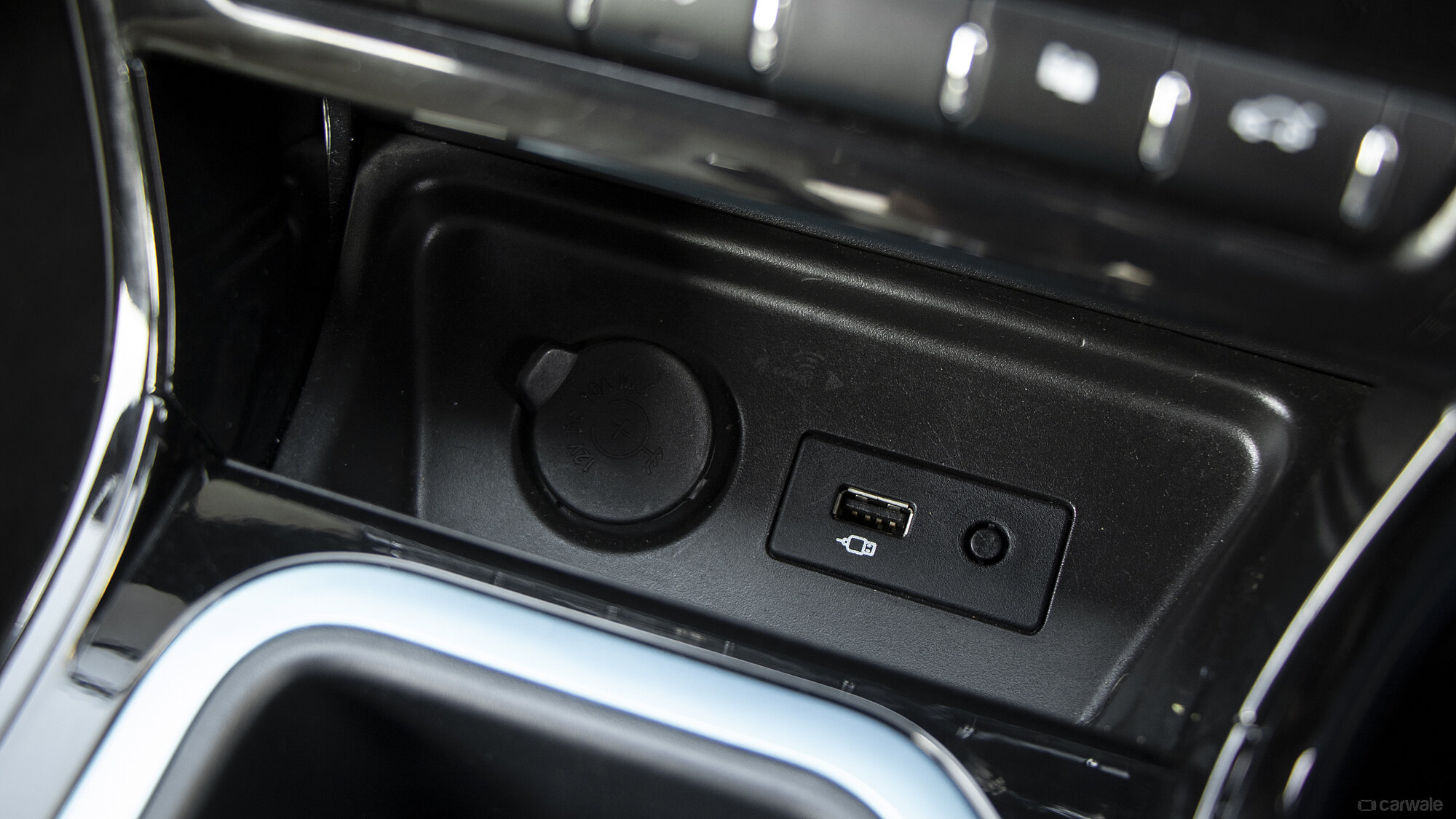 Nexon EV Center Console/Centre Console Storage Image, Nexon EV Photos ...