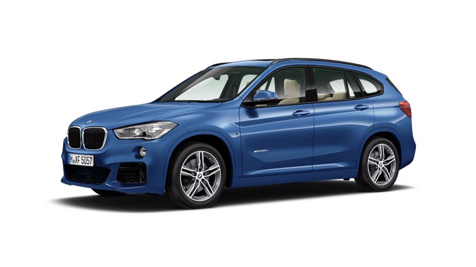 BMW X1 Estoril Blue Metallic Colour, X1 Colours in India ...