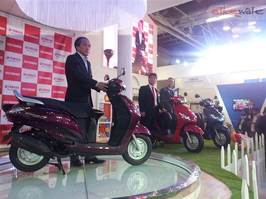 2014 Auto Expo: Yamaha Alpha launched for Rs 49,518 - BikeWale