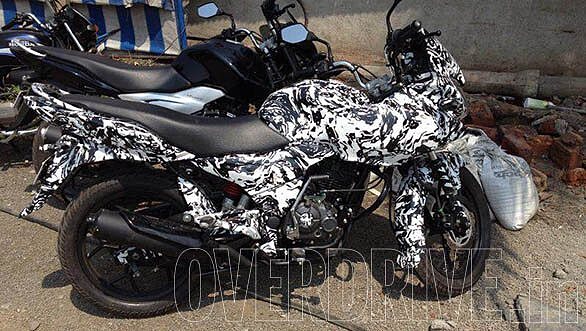 Bajaj Discover F150 spied testing in India BikeWale