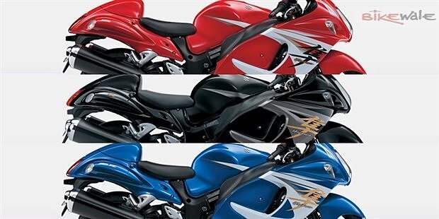 Suzuki hayabusa store all colours